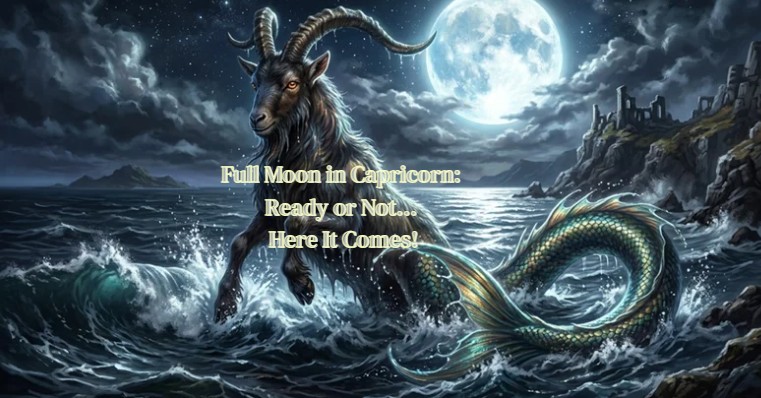 Full Moon in Capricorn: Ready or Not… Here It Comes!
