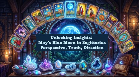 Unlocking Insights: May’s Blue Moon in Sagittarius
